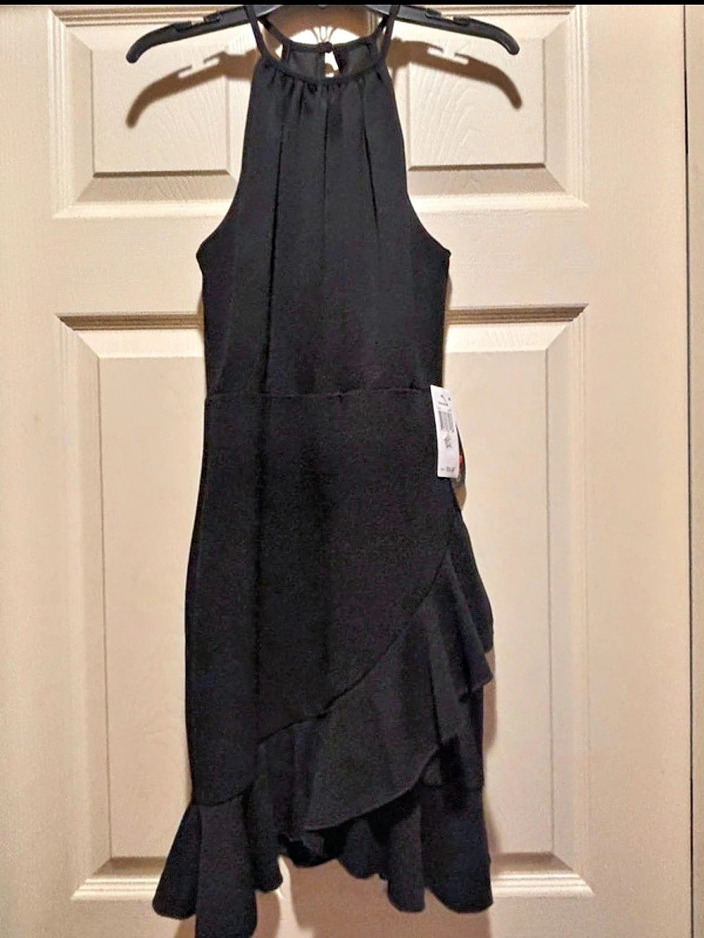 Social Slim Social Black Midi Dress Size Small NWT